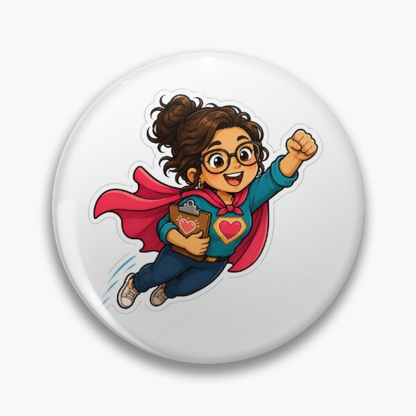 Item preview, Social Worker Gift - Superhero designed and sold by RedRubyBubble.