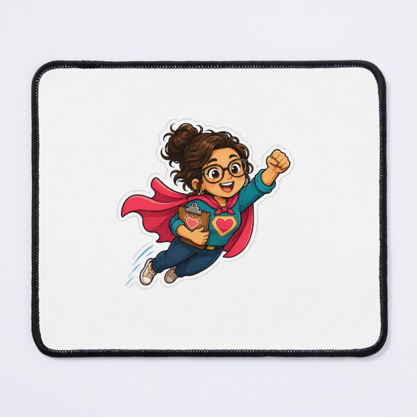 Item preview, Social Worker Gift - Superhero designed and sold by RedRubyBubble.