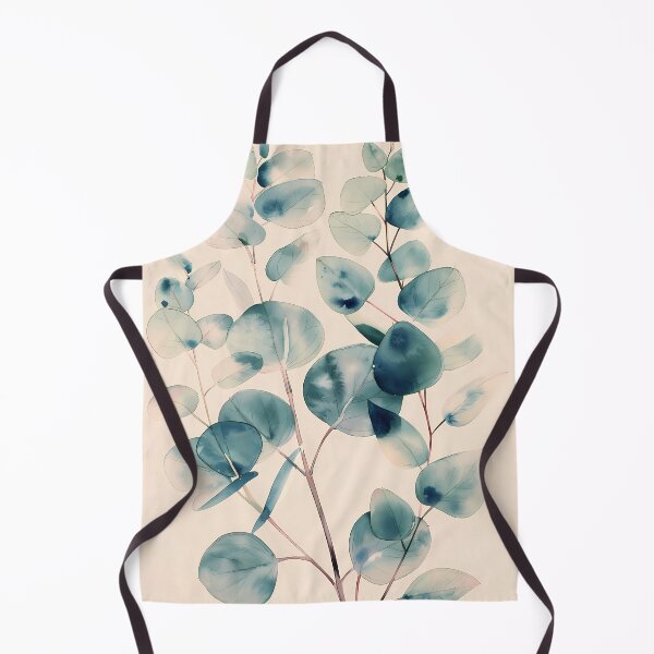 Artikelvorschau, Ethereal Teal & Sage Watercolor Eucalyptus entworfen und verkauft von Artdavesalzburg.