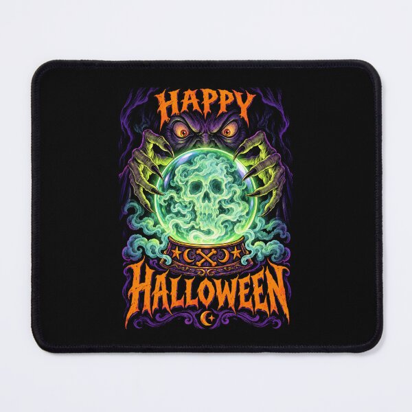 Item preview, Haunted Crystal Ball – Happy Halloween designed and sold by Stoner Steve.