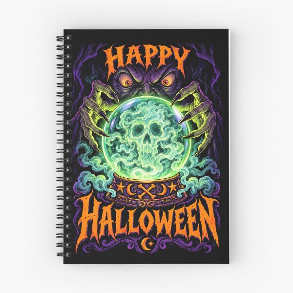Item preview, Haunted Crystal Ball – Happy Halloween designed and sold by Stoner Steve.