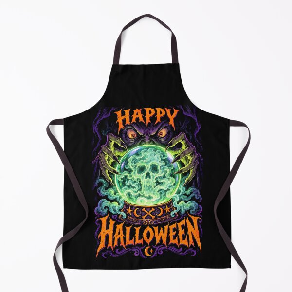 Item preview, Haunted Crystal Ball – Happy Halloween designed and sold by Stoner Steve.