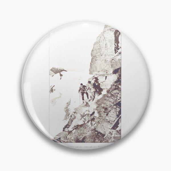 Item preview, Vintage Matterhorn Mountain Climbing Lithograph designed and sold by Antique Science Press.