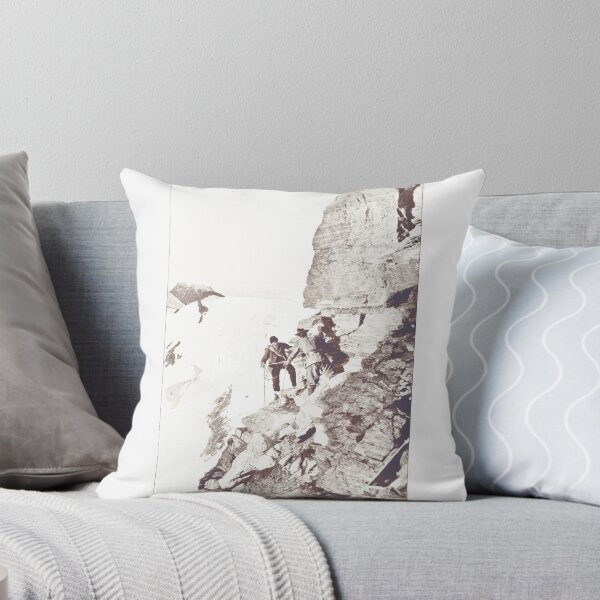 Item preview, Vintage Matterhorn Mountain Climbing Lithograph designed and sold by Antique Science Press.