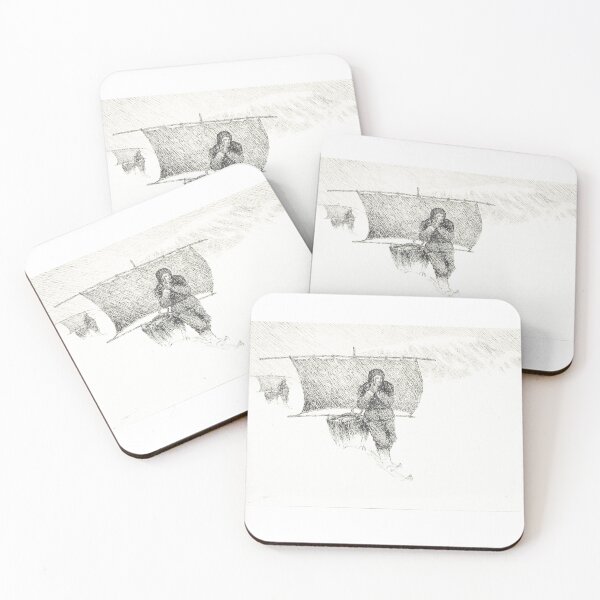 Item preview, Vintage Arctic Explorer Sketch designed and sold by Antique Science Press.