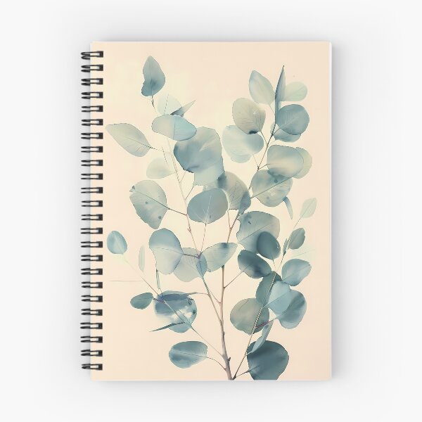 Item preview, Symmetrical Sage Green Watercolor Eucalyptus Stem designed and sold by Artdavesalzburg.
