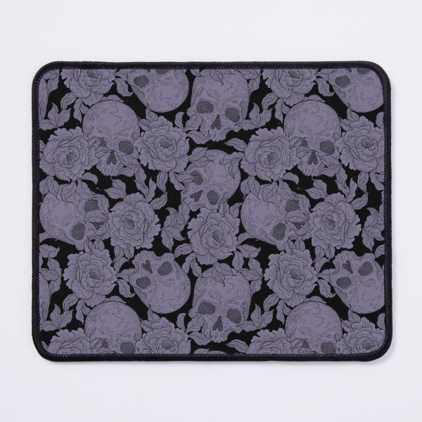 Item preview, Skull and flowers pattern III designed and sold by Studio Vickn.