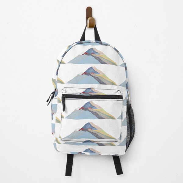 Item preview, Fresh Snow Morning Aoraki Mount Cook - Geometric Alpine Peak Art designed and sold by iampaulmorris.