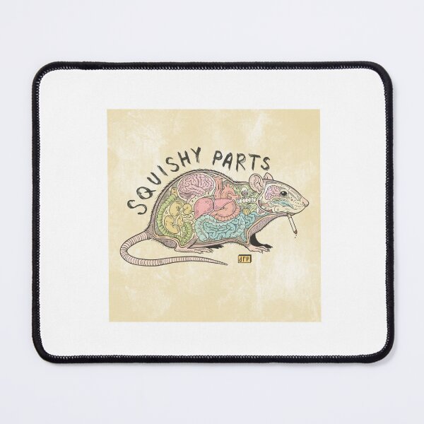 Item preview, Squishy Parts Rat Anatomy Illustration Art designed and sold by DRP-art.