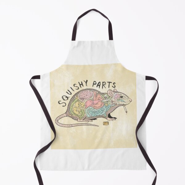 Item preview, Squishy Parts Rat Anatomy Illustration Art designed and sold by DRP-art.