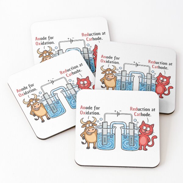 Item preview, Anode For Oxidation Reduction At Cathode Funny Chemistry Pun designed and sold by Sekla-Studio.