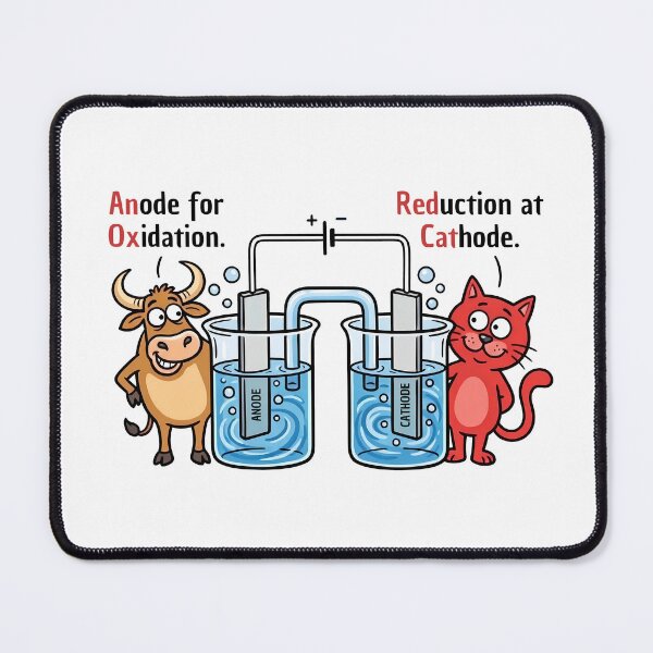 Item preview, Anode For Oxidation Reduction At Cathode Funny Chemistry Pun designed and sold by Sekla-Studio.