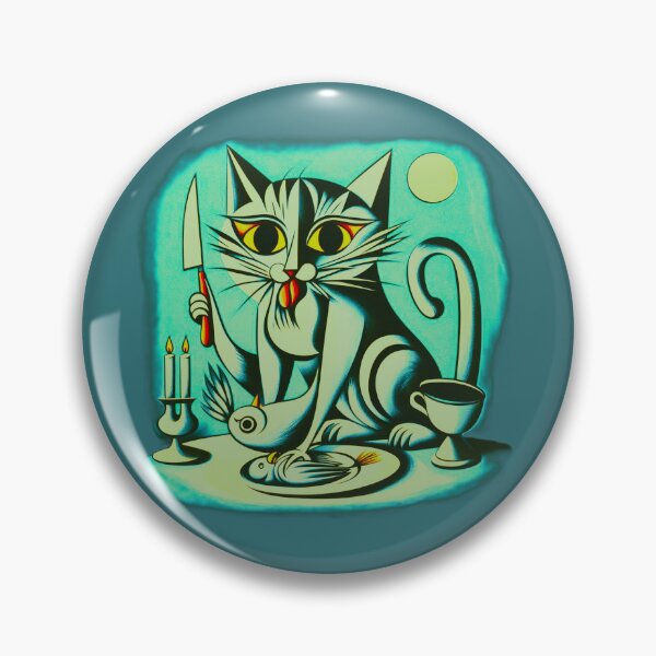 Item preview, Kitty Dinner designed and sold by ThatRockChic.