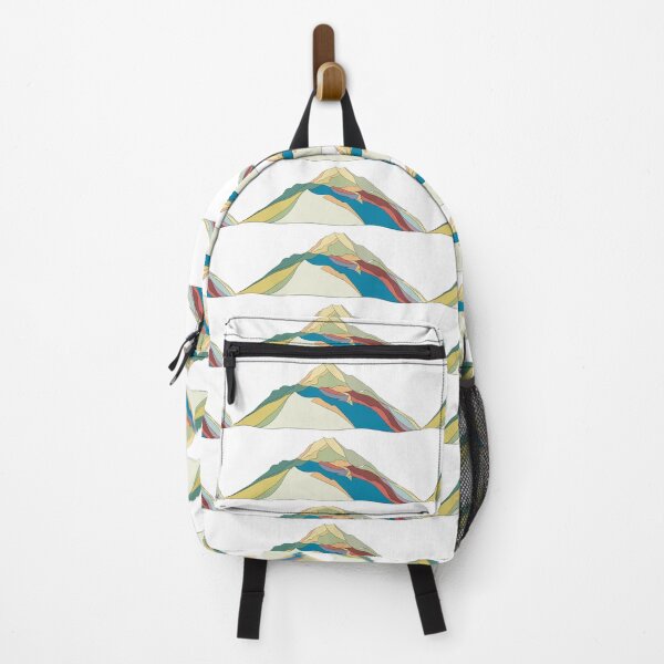 Item preview, Sunset Aoraki Mount Cook - Geometric Alpine Peak Art designed and sold by iampaulmorris.