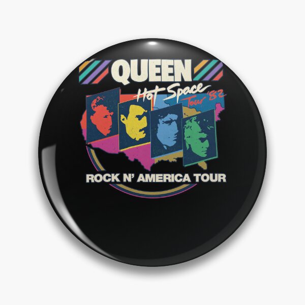 Item preview, QUEEN HOT SPACE TOUR '82 ROCK N' AMERICA TOUR designed and sold by Averybennett23.