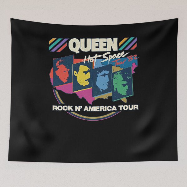 Item preview, QUEEN HOT SPACE TOUR '82 ROCK N' AMERICA TOUR designed and sold by Averybennett23.
