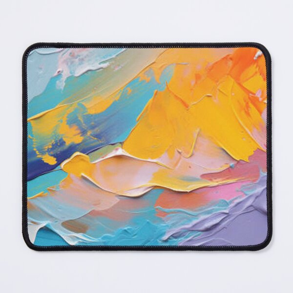 Item preview, Abstract Colorful Paint Texture Modern Artistic Brushstroke Design designed and sold by CreativeNest Prints.