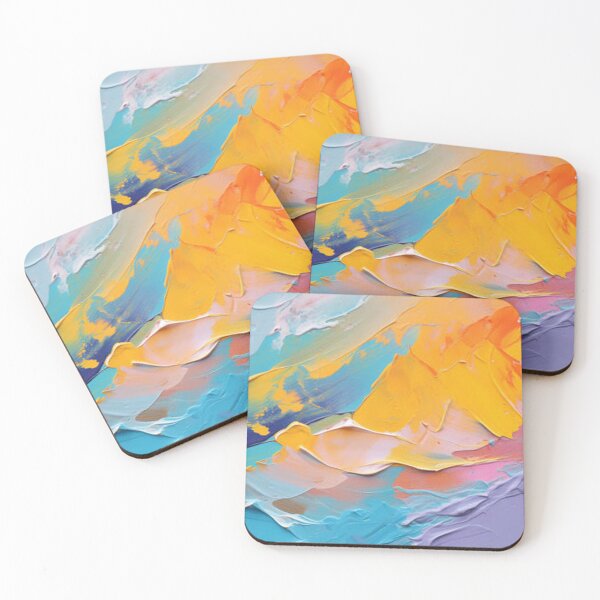 Item preview, Abstract Colorful Paint Texture Modern Artistic Brushstroke Design designed and sold by CreativeNest Prints.