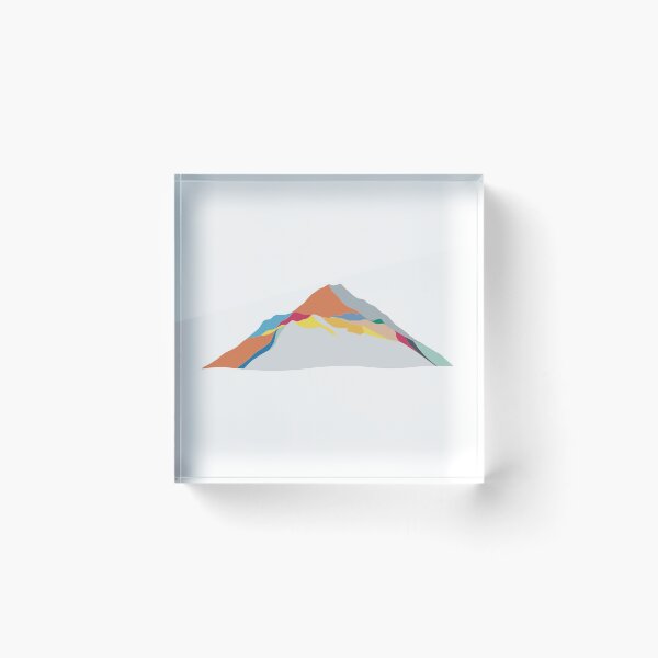 Artikelvorschau, Winterlicher Aoraki Mount Cook – Geometrische Alpengipfelkunst entworfen und verkauft von iampaulmorris.