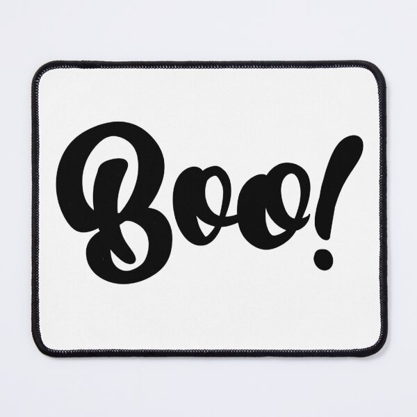 Item preview, Boo Lettering with Exclamation Mark — Spooky Retro Halloween Typography designed and sold by LYAN-STORE.