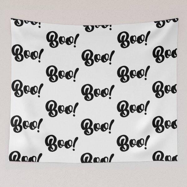 Item preview, Boo Lettering with Exclamation Mark — Spooky Retro Halloween Typography designed and sold by LYAN-STORE.