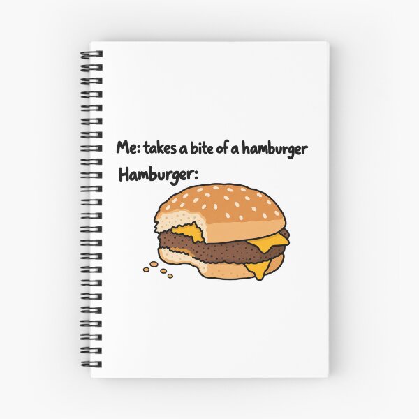 Item preview, Funny Hamburger Burger Food Cartoon designed and sold by MonkiFlipp.