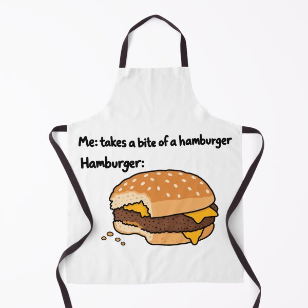 Item preview, Funny Hamburger Burger Food Cartoon designed and sold by MonkiFlipp.