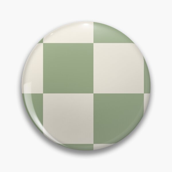 Item preview, Sage Green Checkerboard Pattern Sticker | Soft Cottagecore Checkered Print designed and sold by DColourMuse.