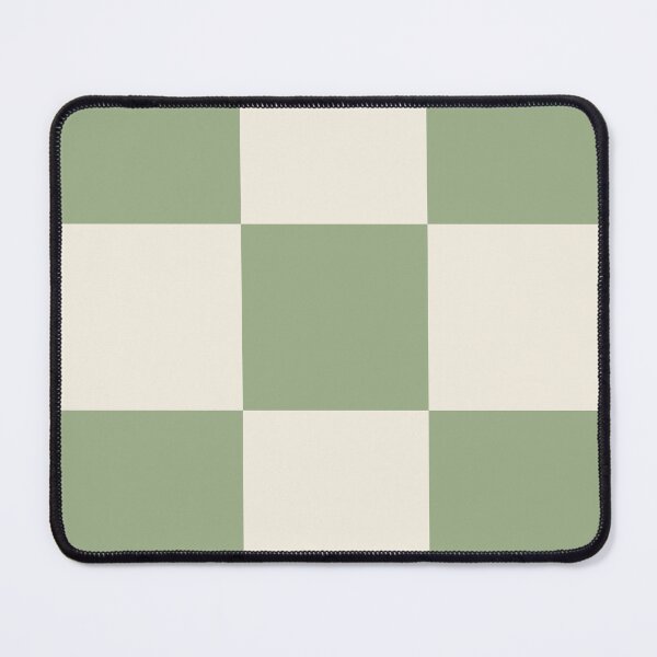 Item preview, Sage Green Checkerboard Pattern Sticker | Soft Cottagecore Checkered Print designed and sold by DColourMuse.