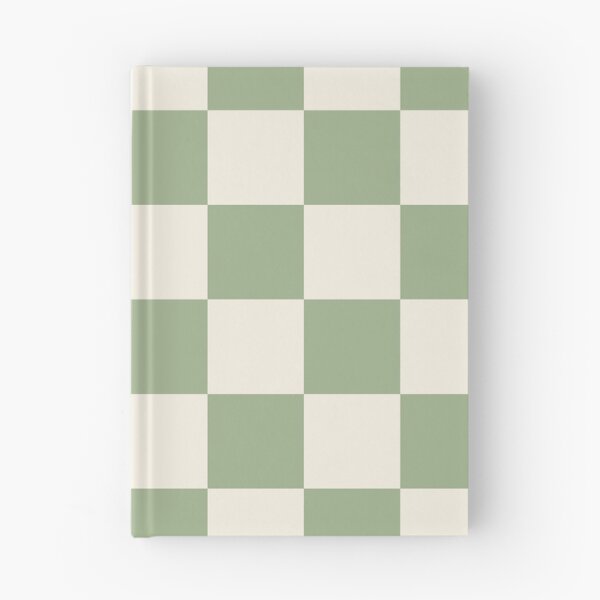 Item preview, Medium Sage Green Checkerboard Pattern Sticker | Soft Cottagecore Checkered Print designed and sold by DColourMuse.