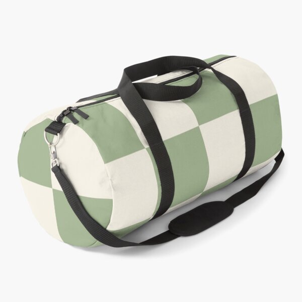 Item preview, Medium Sage Green Checkerboard Pattern Sticker | Soft Cottagecore Checkered Print designed and sold by DColourMuse.