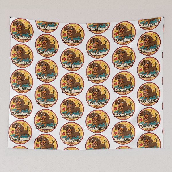 Item preview, Dachshund Gift - Cute Dog Wiener Dog Lover designed and sold by RedRubyBubble.