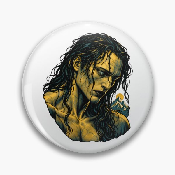 Item preview, Frankenstein Creature with Mountains in His Eyes designed and sold by Fenay Designs.