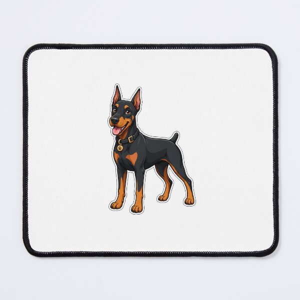 Item preview, Doberman Gift - Pinscher Cute Dog Lover designed and sold by RedRubyBubble.