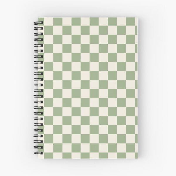 Item preview, Small Sage Green Checkerboard Pattern Sticker | Soft Cottagecore Checkered Print designed and sold by DColourMuse.