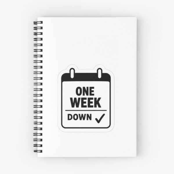 Item preview, One Week Sober Recovery Milestone designed and sold by MagdalenaRulez.