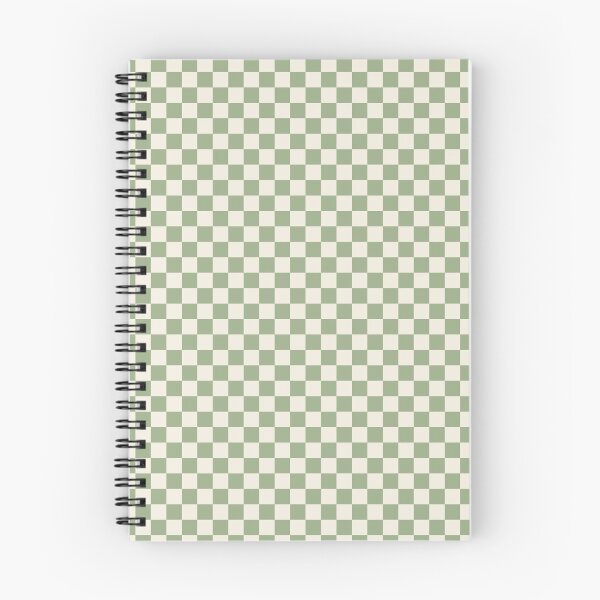 Item preview, XSmall Sage Green Checkerboard Pattern Sticker | Soft Cottagecore Checkered Print designed and sold by DColourMuse.