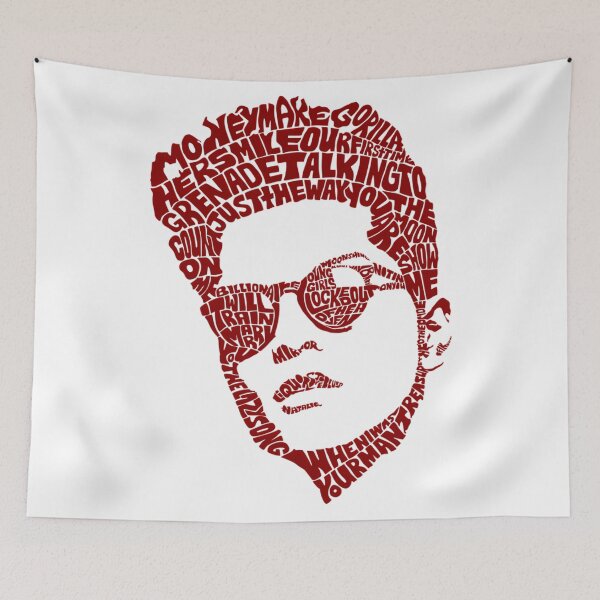 Item preview, Tour Mars Bruno Pop Music designed and sold by FashionArtSpen.