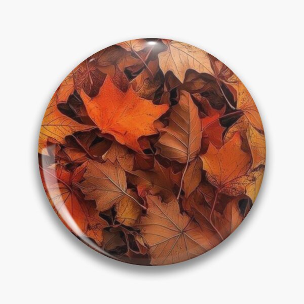 Item preview, Vibrant Autumn Fallen Maple Leaves Pattern — Golden Orange Autumn Foliage Texture designed and sold by LYAN-STORE.