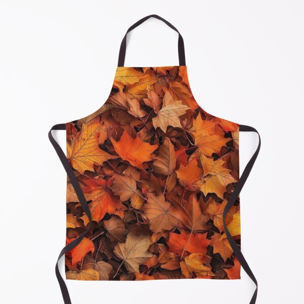 Item preview, Vibrant Autumn Fallen Maple Leaves Pattern — Golden Orange Autumn Foliage Texture designed and sold by LYAN-STORE.