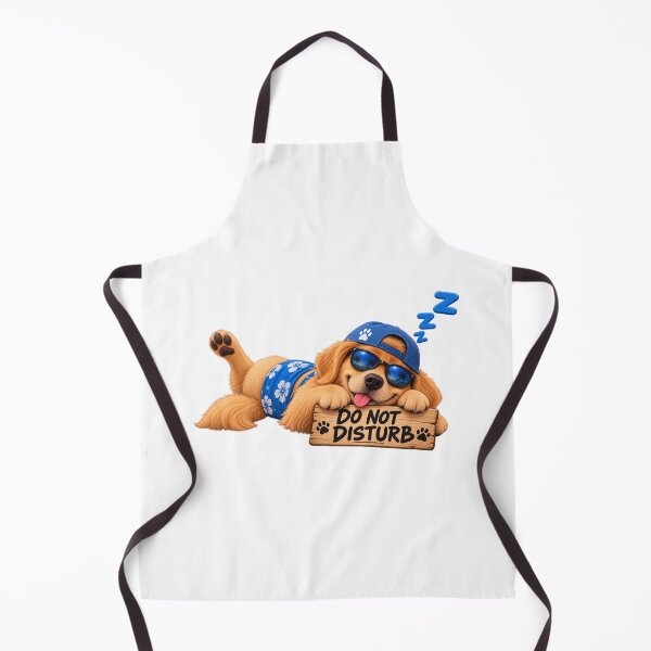 Item preview, Funny Dog Do Not Disturb Summer Beach Vacation T-Shirt designed and sold by kissing Pets.