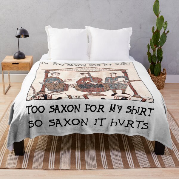 Aperçu de l'œuvre Tapisserie de Bayeux - Je suis trop saxon pour mon créée et vendue par GibsonGree.