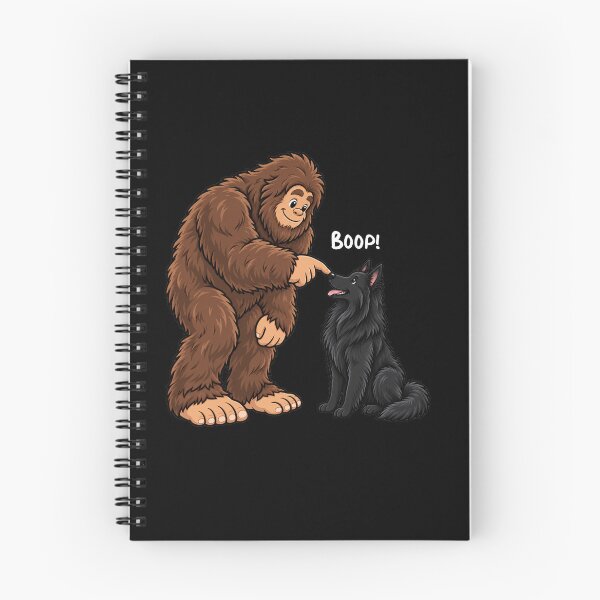Item preview, Bigfoot and Belgian Sheepdog Boop Fun Design Sasquatch designed and sold by rafaeltto.