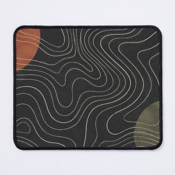 Item preview, Abstract Topographic Contour Lines designed and sold by Glottopia.
