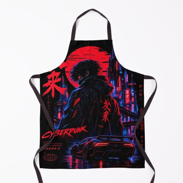 Item preview, Cyberpunk Neon Driver Tokyo Night designed and sold by Ekracreatives.