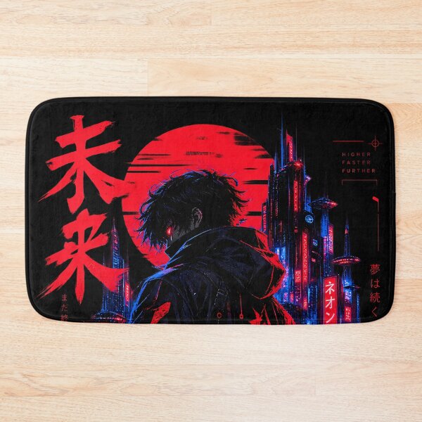 Item preview, Cyberpunk Neon Driver Tokyo Night designed and sold by Ekracreatives.