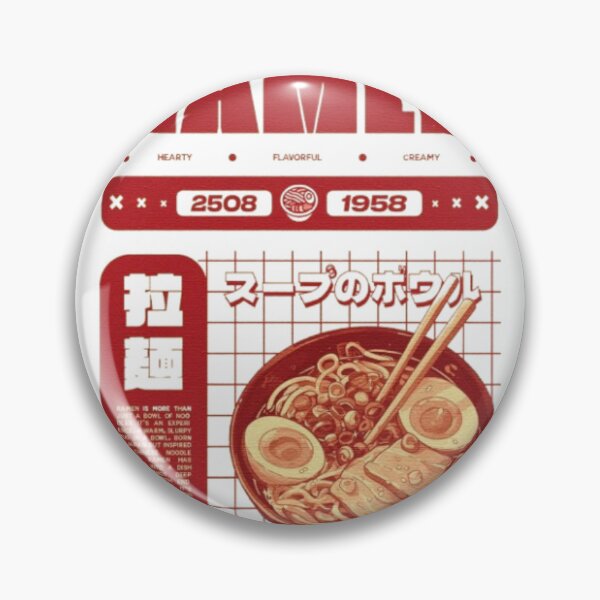 Item preview, Retro Adventure and Neon Charm – Ramen Culture Design designed and sold by WATEKE.