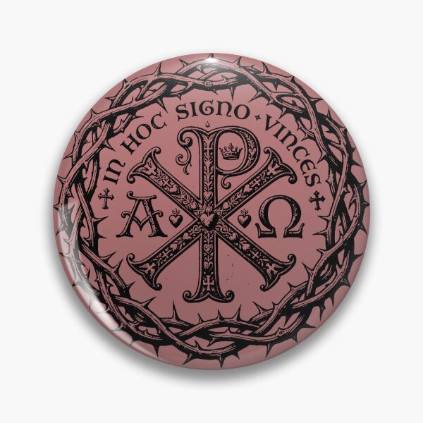 Item preview, In Hoc Signo Vinces Crown of Thorns Black Seal designed and sold by Lidra Zehcnas.
