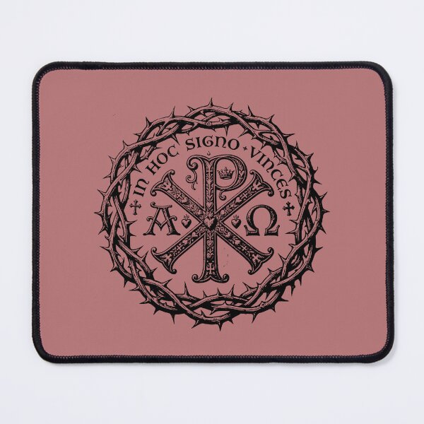 Item preview, In Hoc Signo Vinces Crown of Thorns Black Seal designed and sold by Lidra Zehcnas.