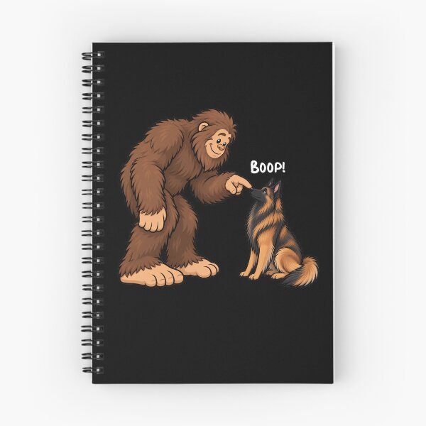Item preview, Bigfoot and Belgian Tervuren Boop Fun Design Sasquatch designed and sold by rafaeltto.